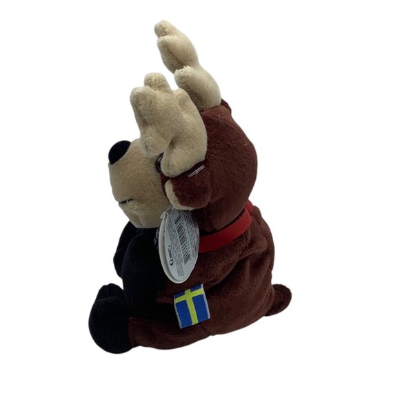 Vtg Coca-Cola 1999 Baltic Sweden Reindeer Bean Bag Plush Toy Collectible - Picture 11 of 11